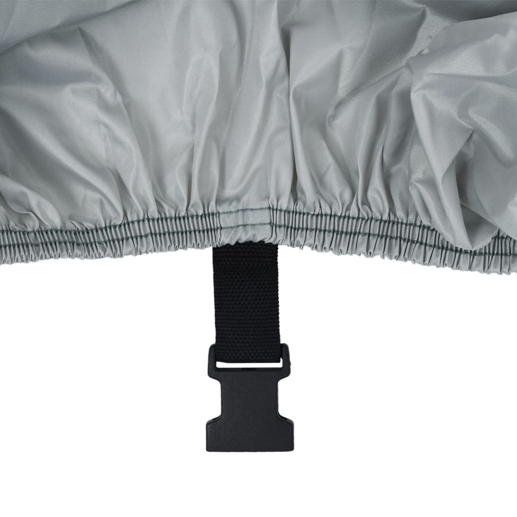 vidaXL Telo di Copertura per Barca Grigio 519-580cm/294cm Protezione Gommone