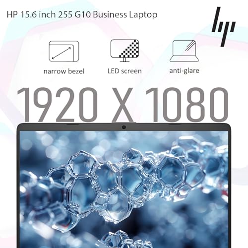 Image of HP New 15.6 inch FHD Business Laptop with MS 365 for Web, AMD Ryzen 7 7730U(Outperforms Intel Core i9-11950H), 16GB DDR5, 512GB PCIe, Fast Charging Speed, Wi-Fi 6, 14.5-Hour Battery Life, Windows 11 Pro