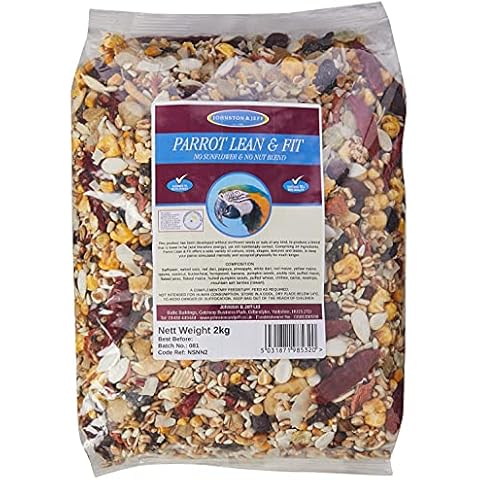 Johnston & Jeff Lean and Fit Parrot Food 2kg Cover