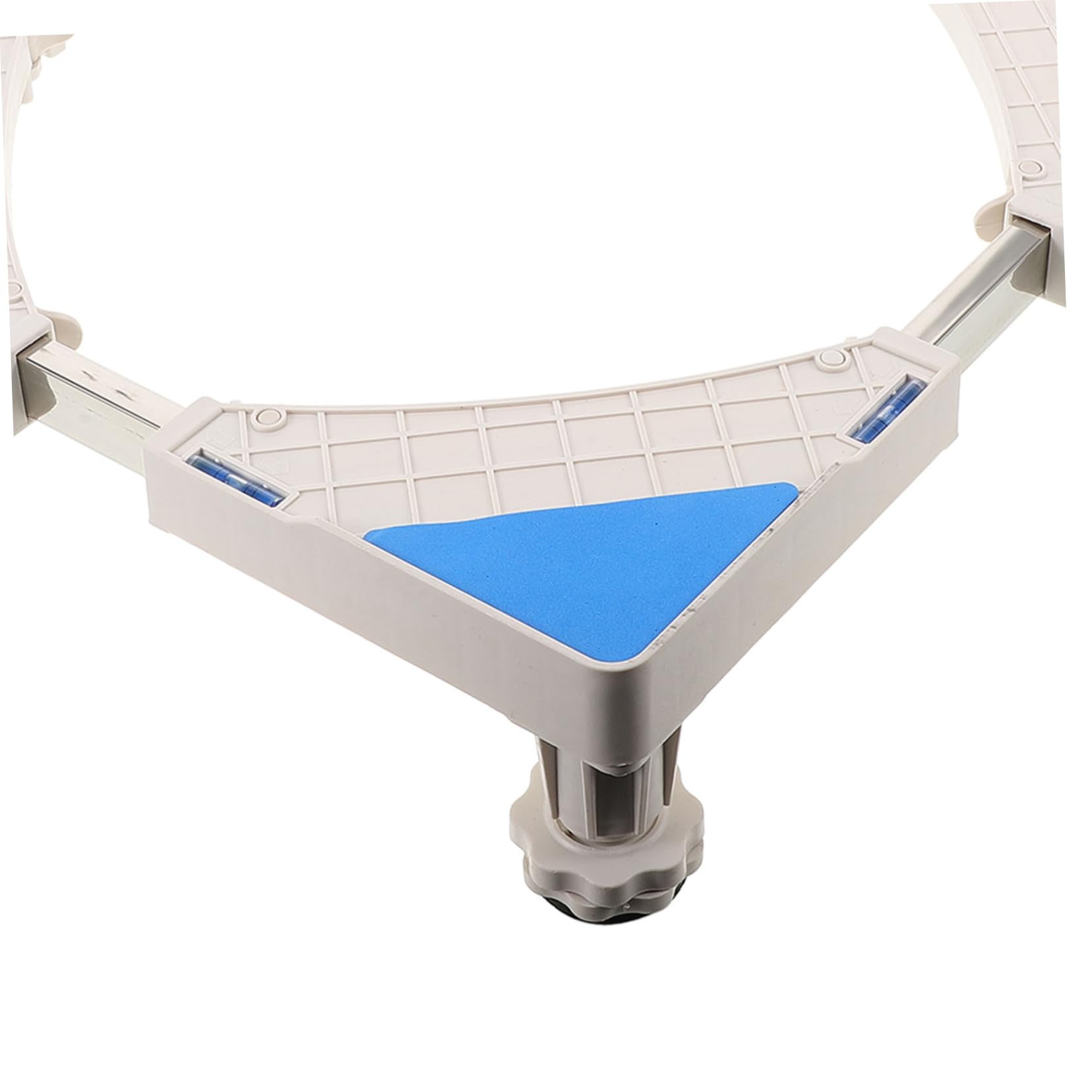 Base Móvil para Lavadora y Secadora, Soporte Elevado Blanco Fijo