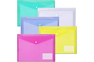 Pack of 10 Elastic Travel Sleeves (8.5 x 11 Inches)