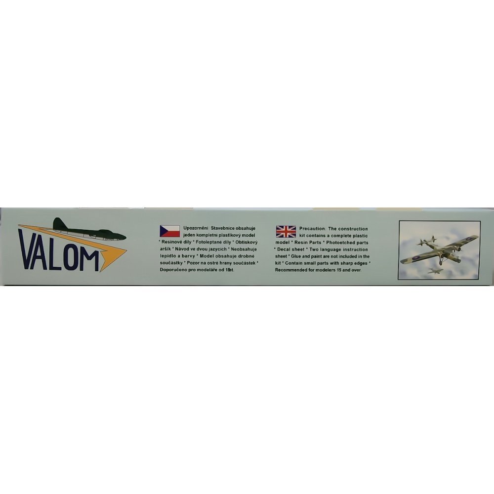 BRISTOL TYPE 130 BOMBAY VALOM 1/72 Plastic Kit