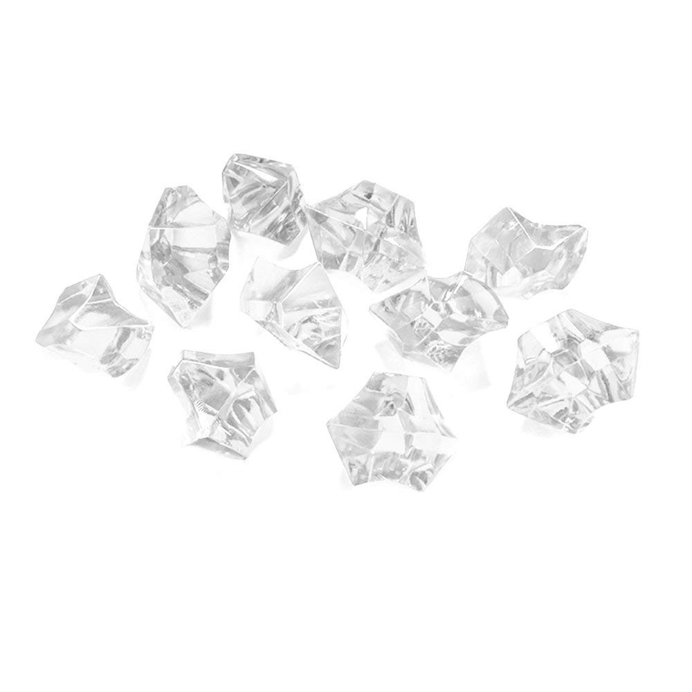 PartyDecoAC25-099-KARTON, Transparent, 2 cm