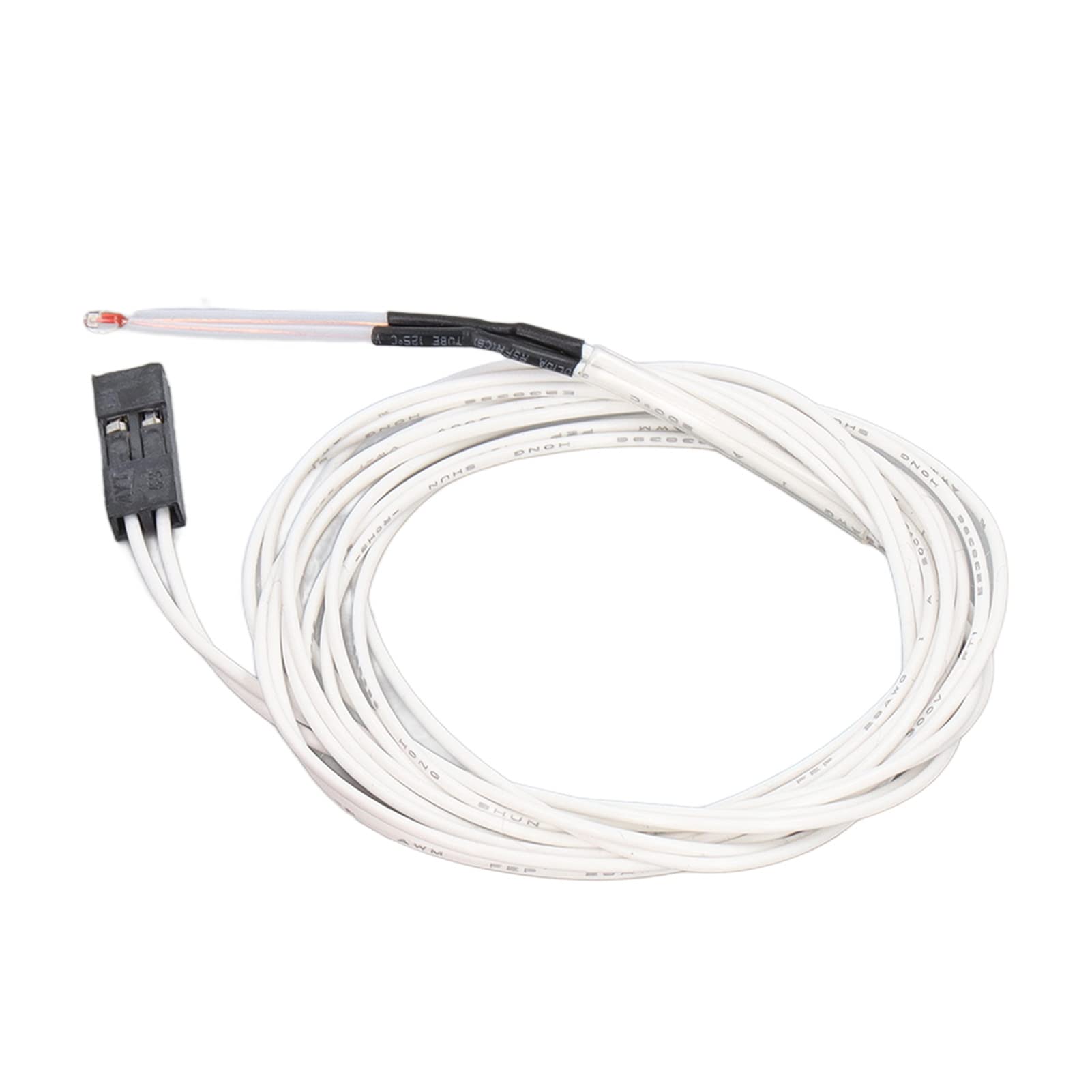 Calentador de cartucho de cerámica de 6 uds, cables de termistor con varillas de calentamiento de terminales, accesorios de extremo caliente para impresora 3D, 24V 40W
