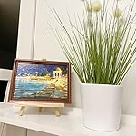 9.4" Tall Natural Pine Wood Tripod Easel Photo Painting Display Portable Tripod Holder Stand& Adjustable Wooden Tripod Tabletop Holder Stand for Canvas, Painting Party, Kids Crafts, Photos(12pack) - Image 5
