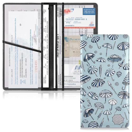 Organizador de Documentos Slim de Cuero miniatura 6