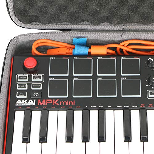 co2CREA Dur Étui de Voyage Rigide Housse Cas pour AKAI Professional MPK Mini MKII Clavier Maître MIDI/Mpk Mini Play(boîte seule) (size 1) - Les Beatles, Paul McCartney, John Lennon, RIngo Starr, George Harrison co2CREA Dur Étui de Voyage Rigide Housse Cas pour AKAI Professional MPK Mini MKII Clavier Maître MIDI/Mpk Mini Play(boîte seule) (size 1) – Image 6