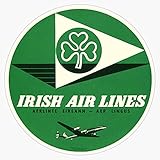 Aer Lingus - Irish Air Lines Sticker Bumper Sticker Vinyl Decal 5"