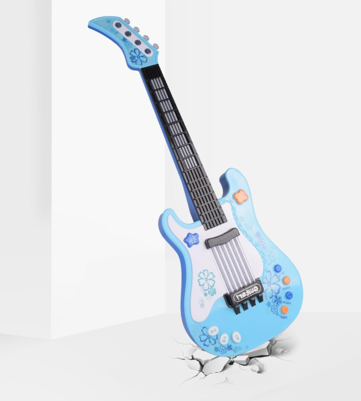 Amazon.co.jp: 【Dlwk】キッズギター玩具 子供用おもちゃ ミニギター 6