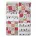 Bedsure Christmas Quilt Set Queen - Red Quilts for Queen Size Bed, Multicolor Patchwork Printed Pattern Christmas Bedding Set - Soft Microfiber Lightweight Coverlet Bedspread (90