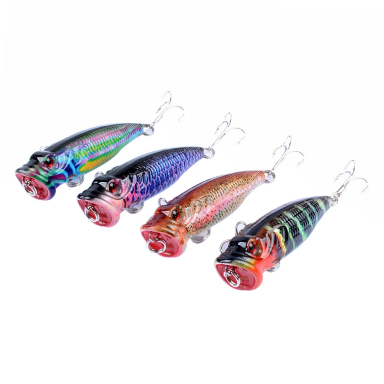 TOYANDONA Cebo bionico cebos Artificiales Luros de Pesca Dura cebos flotantes cebos de Pesca de Superficie al Aire señuelos realistas