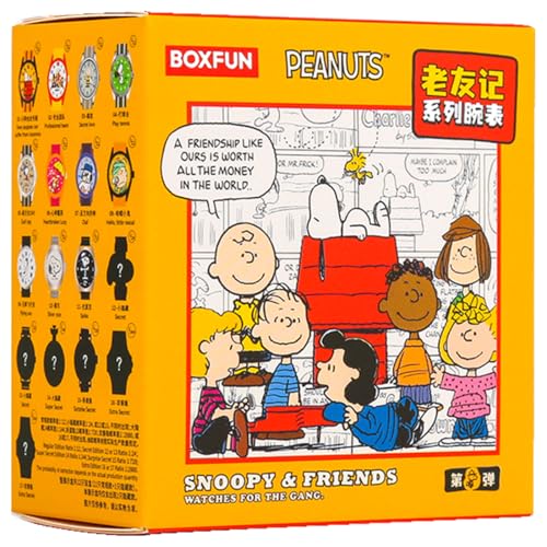 MINISO Snoopy Friends Series Watch Blind Box – Random Design Collectible, Surprise Gift for Snoopy...