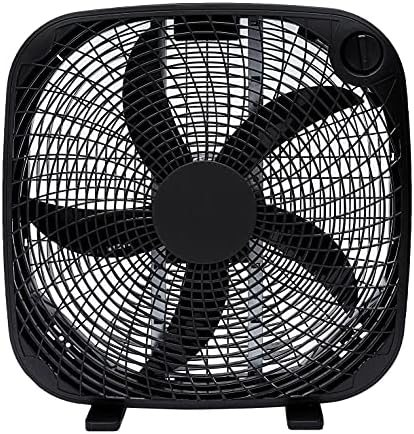 Amazon Basics 3 Speed Box Fan, 20-Inch