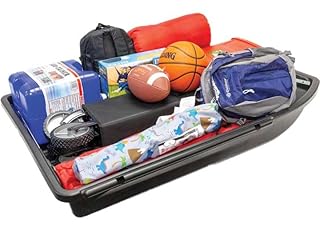 Rooftop Cargo Carrier for Car Storage Large Roof Rack Weatherproof Cargo Carrier | Made in USA |18 Cubic Ft 110 Lb Capacity | Promaxx