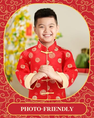Shinymoon Boy Tang Suit Traje Tradicional Chino miniatura 6