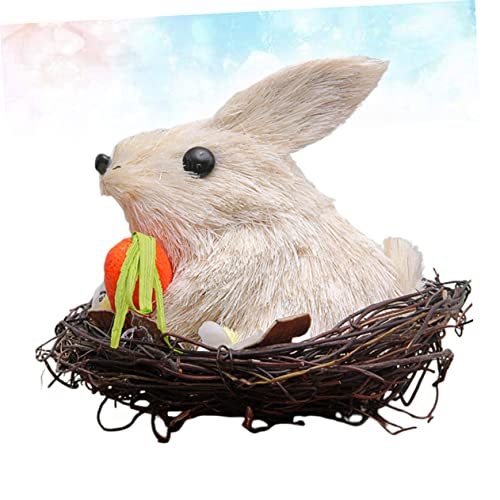 Amosfun 3 Pecas Coelho Da Páscoa Peludo Presente De Páscoa Crianças Lembrancinhas De Páscoa Brinqued