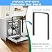 Upgraded WP9743590 Dishwasher Tub Gasket Door Seal Replacement Compatible with KitchenAid, Kenmore Dishwasher Door Gasket Seal 9743590 747581 AP6013857 PS11747084 EAP11747084 Dishwasher Tub Seal