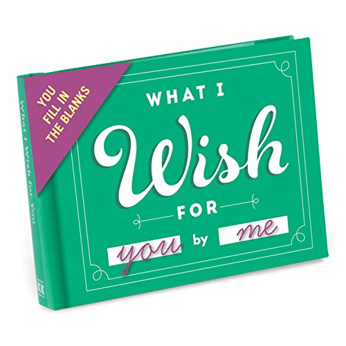 Image of Knock Knock What I Wish for You Fill in the Love Journal (Fill-in-the-Blank Journal)
