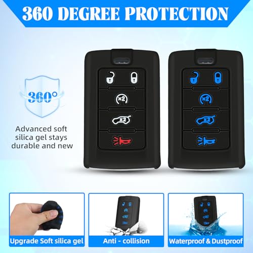 Coque de clé Jeep silicone pour protéger vos clés de Grand Cherokee L