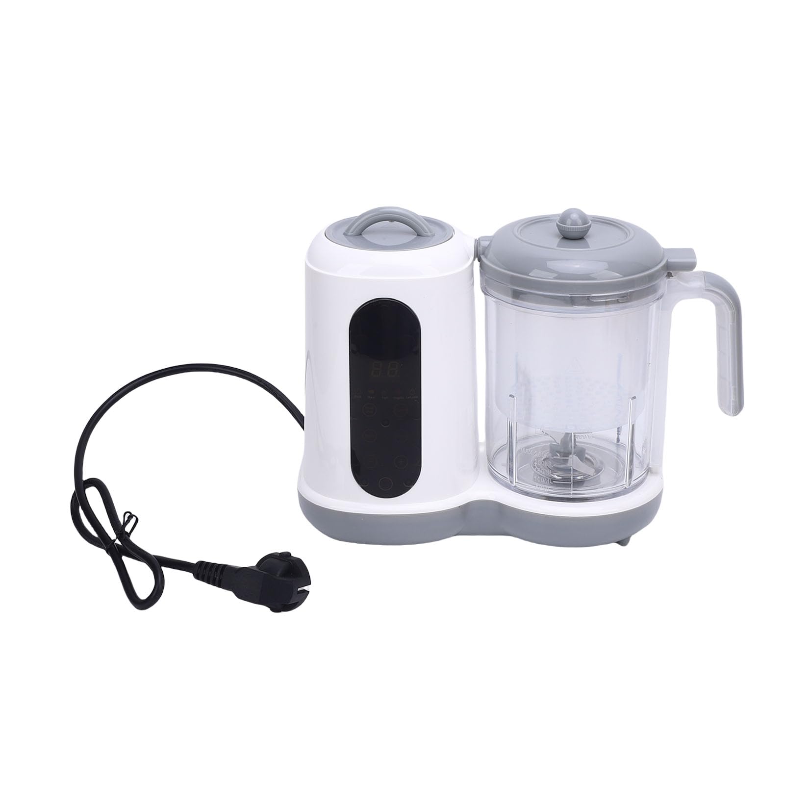 Matybobe Fabricante de Alimentos para Bebés, Vaporizador y Licuadora de Molienda para Cocinar Automáticamente, Gran Capacidad (Enchufe europeo)