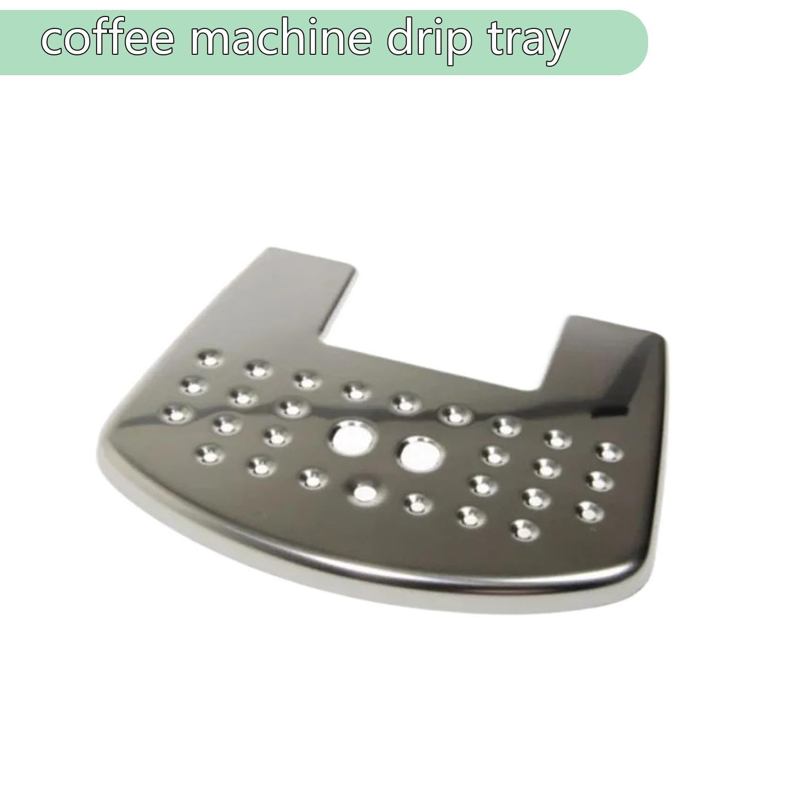 Cubierta De Bandeja De Agua for Cafetera Compatible Con DeLonghi ECZ351, Accesorio Semiautomático De Rejilla De Goteo De Acero Inoxidable