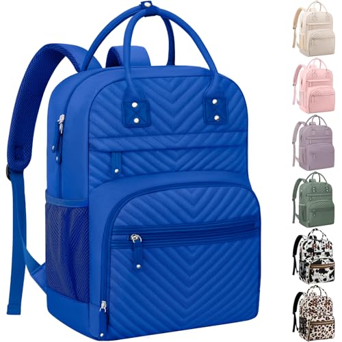 Image of Tenot Diaper Bag Backpack Tote for Women Large Capacity, Baby with Insulated Pockets Multifunctional Bags For Girl Boy Waterproof Boys Girls Mama Maternity Travel Royal Blue