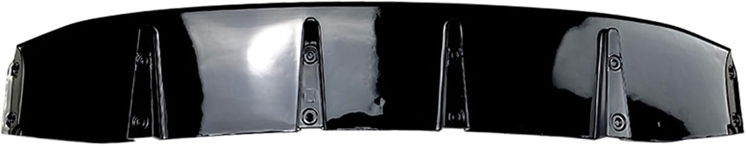 Car Rear Bumper Lower Skid Plate Cover Compatible with Benz GLA-Class H247 2020+, Glossy Black