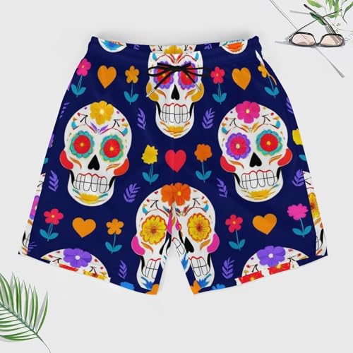 Classic Fit Boys Big & Tall Swim Trunks Board Shorts for Beach Outdoor Hiking3