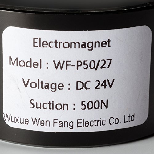 Électro-aimant 24V DC 500N sourcingmap : solénoïde de levage électrique - 3