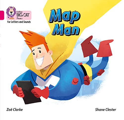 Map Man: Band 1A/Pink A (Collins Big Cat Phonics)