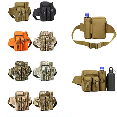 Image of SHOPEE BRANDED Nylon Camo Waist Pack Bag Fanny Packs Waterproof Hip Belt Bag Pouch for Hiking Climbing Outdoor Bumbag