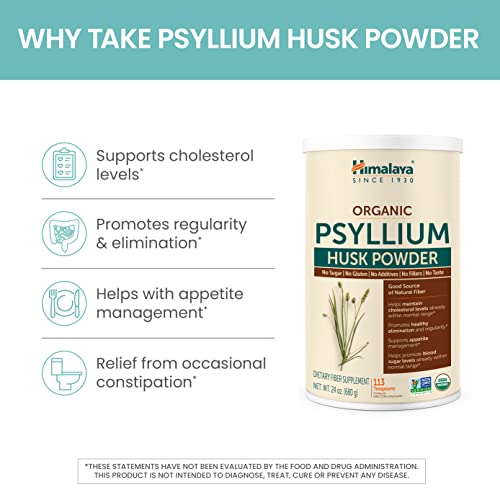 Himalaya Organic Psyllium Husk Powder