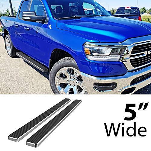 Estribos HD Ridez Acero Pulido 5" Compatible Ram 1500 miniatura 2