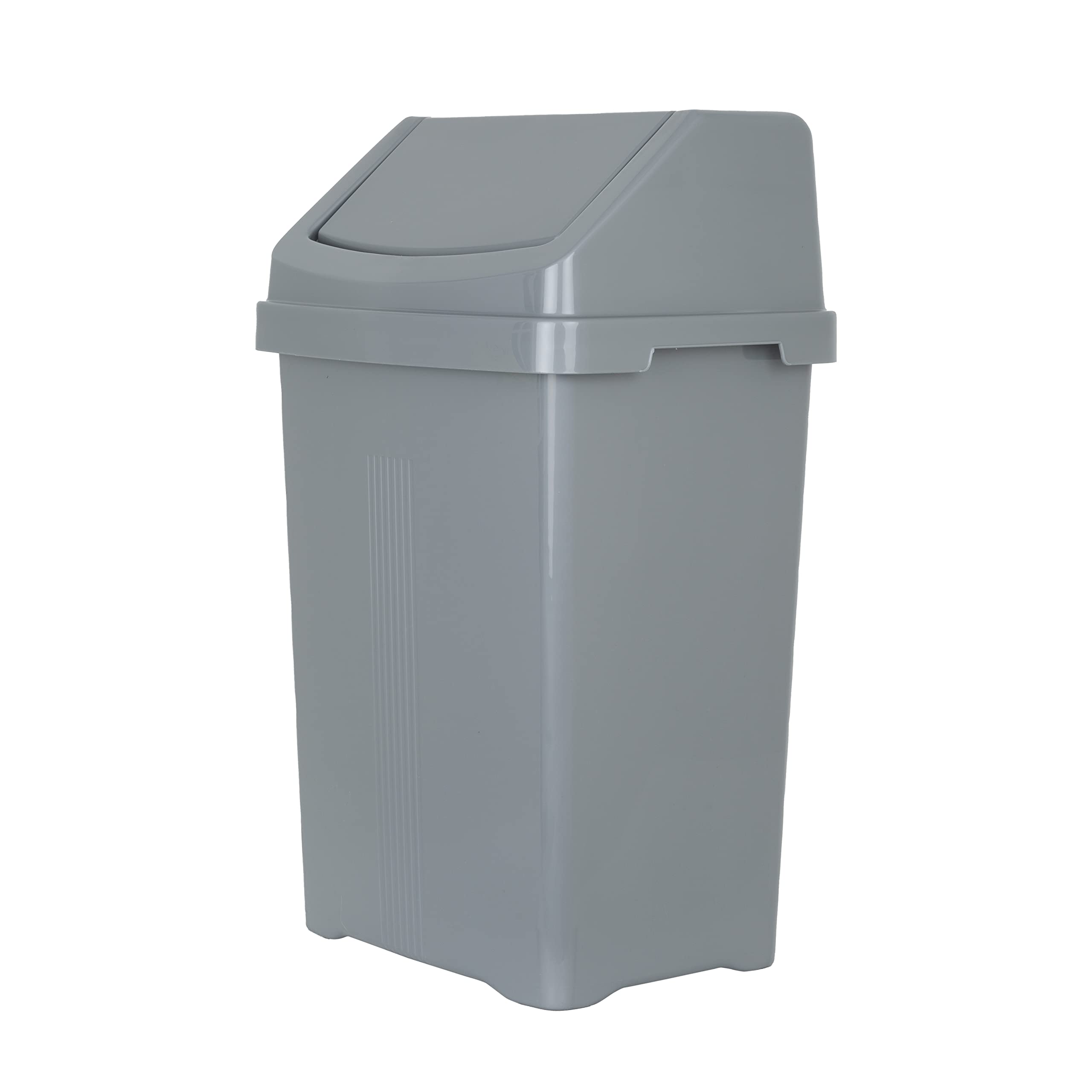 Wham Casa 50L Swing Bin (Silver) — image 1