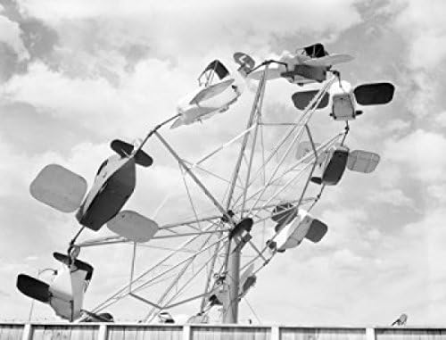 EE. UU. Massachusetts Revere Condado de Suffolk Revere Airplane Ride ángulo bajo visión Póster (18x 24)