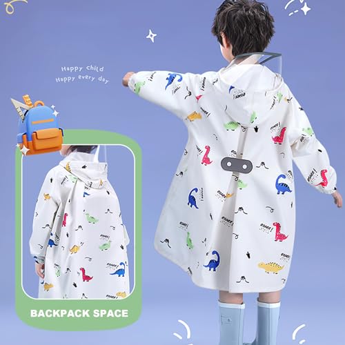 Kids Raincoats Girls Waterproof Rain Jacket Boys Rain Wear Rain Poncho4