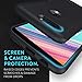 TUDIA DualShield Designed for OnePlus 5T Case, [Merge] Shockproof Heavy Duty Military Grade Dual Layer Slim Protective Case Cover - Matte Black