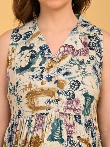 Image of The Mom Store Maternity and Nursing Wrap Dress for New Mom | Pre and Post Pregnancy Wear for Womens | Trendy Stylish Printed Friendly Dresses for Women | Comfortable
