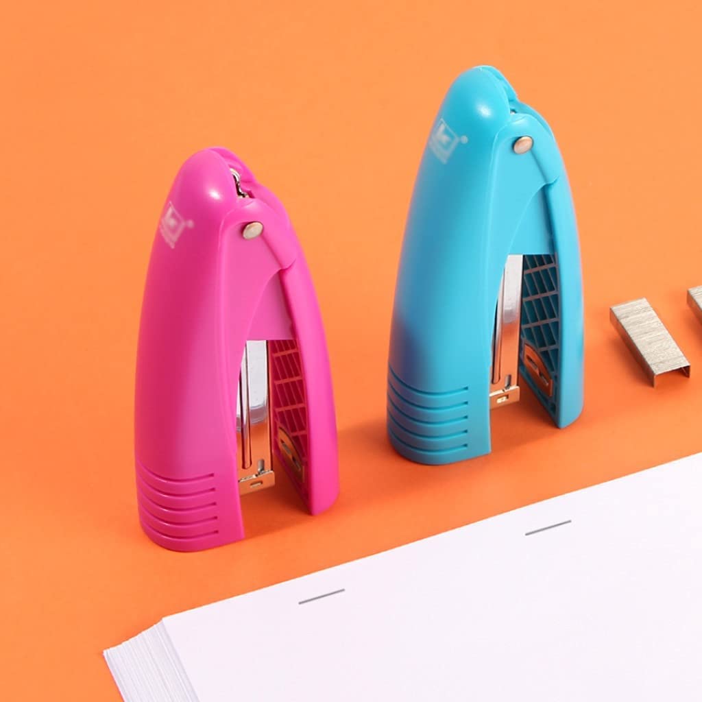 Hefter, Manueller Hefter for den Heim-Desktop-Hefter, 20-Blatt-Papierkapazität, langlebiger Handhefter for tragbaren Büro-Desktop oder zu Hause