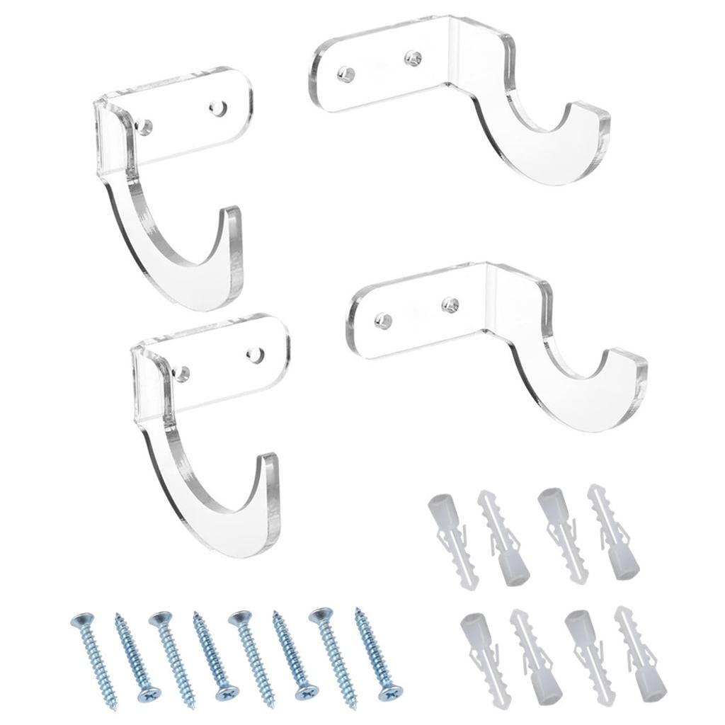 LOOM TREE® Premium Baseball Bat Brackets Hanger Softball Bat Shelf Storage Transparent | Team Sports | Baseball & Softball | Equipment Care & Accessories | Bat Racks