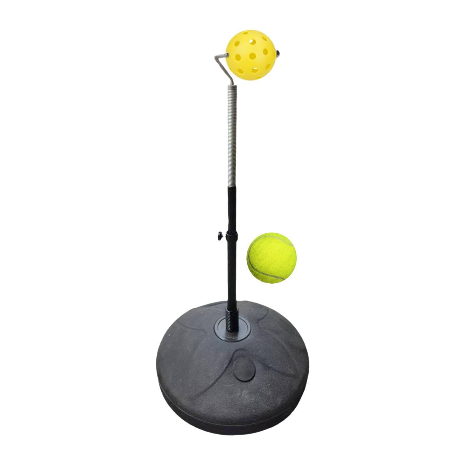 Entra in azione con Tennis Trainer Attrezzatura per l'allenamento | tennis Macchina Attrezzo di supporto Rafforzamento della coordinazione e dell'agilità Autoallenamento Rebounder Indoor