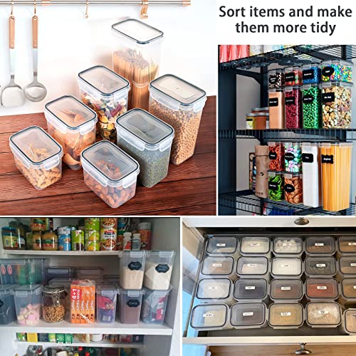 MULEVIP-Botes-Cocina-Juego-de-8-Piezas-Recipiente-de-Botes-con-TapaCocina-Almacenaje-de-Plastico-con-EtiquetaRotuladorCuchara-Medidorapara-Granos-Harina-Azucar-Alimentos-para-Mascotas MULEVIP-Botes-Cocina-Juego-de-8-Piezas-Recipiente-de-Botes-con-TapaCocina-Almacenaje-de-Plastico-con-EtiquetaRotuladorCuchara-Medidorapara-Granos-Harina-Azucar-Alimentos-para-Mascotas