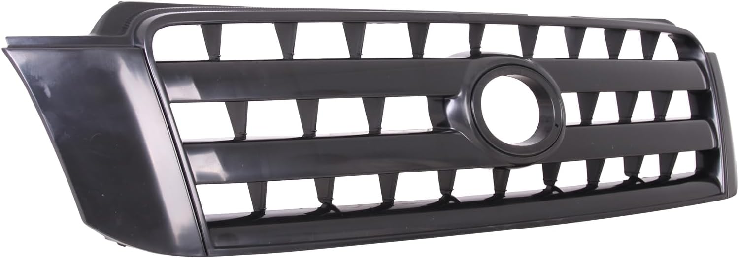 TYG Upgraded Front Grille Fit for 2004-2007 Toyota Highlander, OE Style Replacement Non-Active Exterior Grille, Replaces 53101-48100-C0 TO1200275