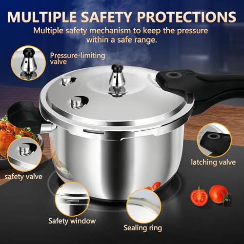 Olla a presión Acero inoxidable 4.22 qt miniatura 3
