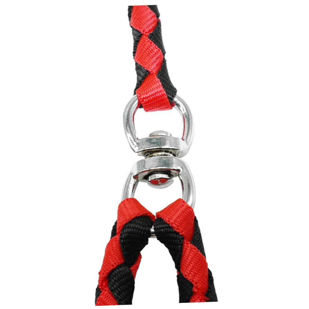 Mipcase Double Clip Dog Leash Dual Retractable Leash for Comfort Grip Random Color