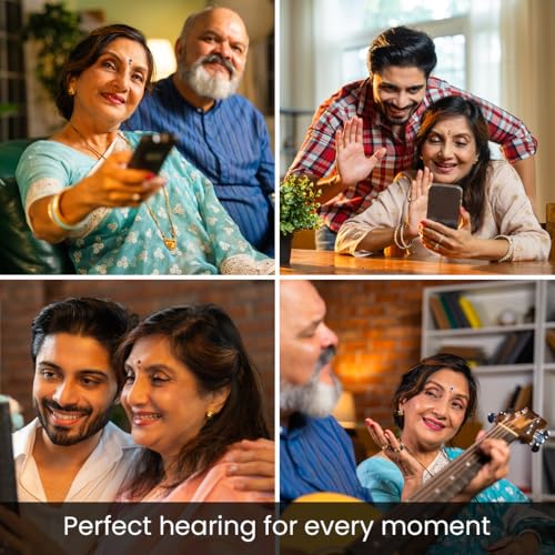 Image of Soundbright Hearing Aids - Discovery | Bluetooth Hearing Aids for Old Age with 3 Noise Cancelling Program, Protable Bluetooth with Smart App Control, Hand-free Phone Call | 16 Channel Adjustable Frequency (Right Ear)