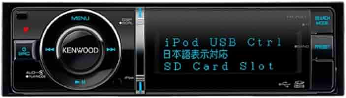 ケンウッド 1DIN CDレシーバー f-CD7 カーオーディオ AM FM Yahoo!オークション -「f-cd7」(CDプレーヤー) (カーオーディオ