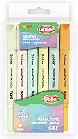 Marca Texto Gel Wow Pastel 6 unidades sortidas