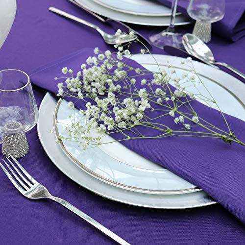 Servilletas de Tela Kadut 17x17 Pulgadas Morado Set 12 miniatura 1