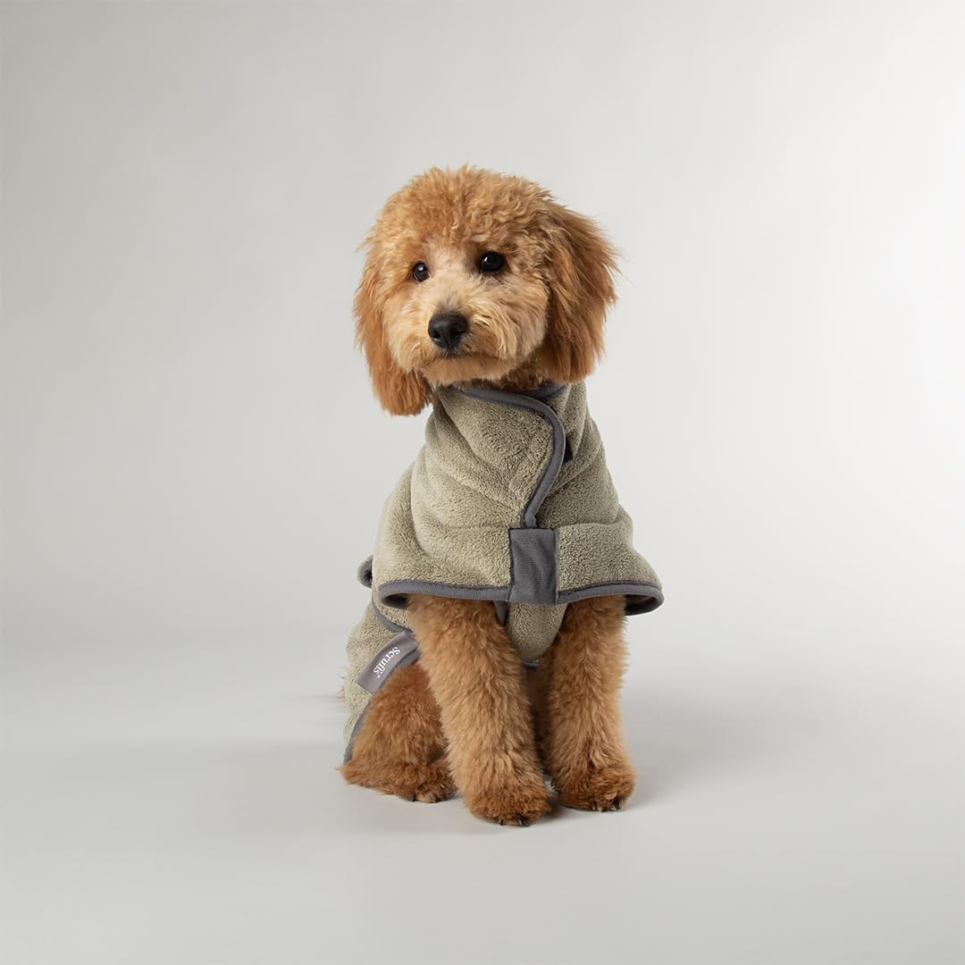 Scruffs Expedition Deluxe Drying Robe for Dogs (S)